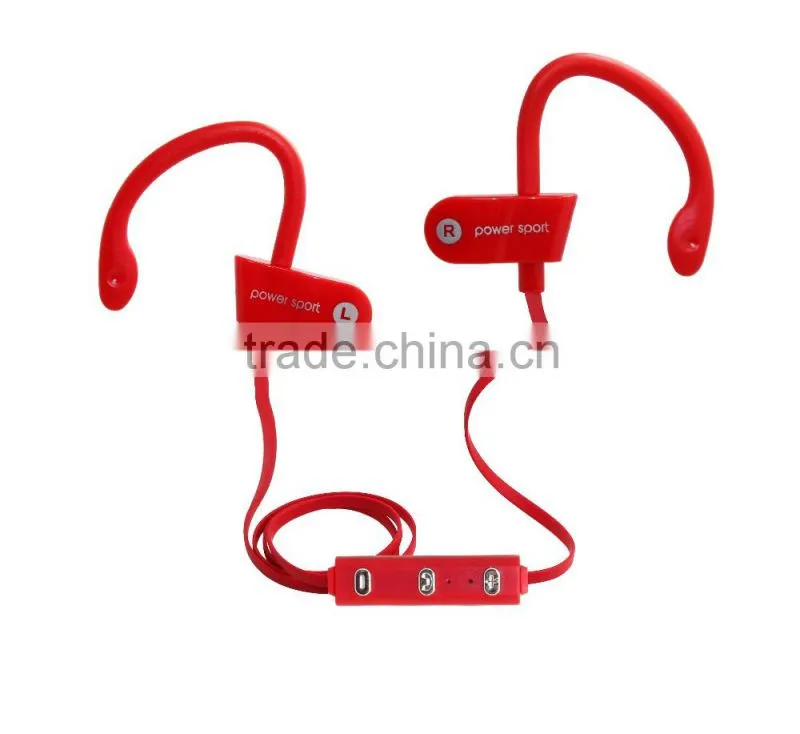 2016 Latest In-ear Earhook Bluetooth earphone Wireless Headphones