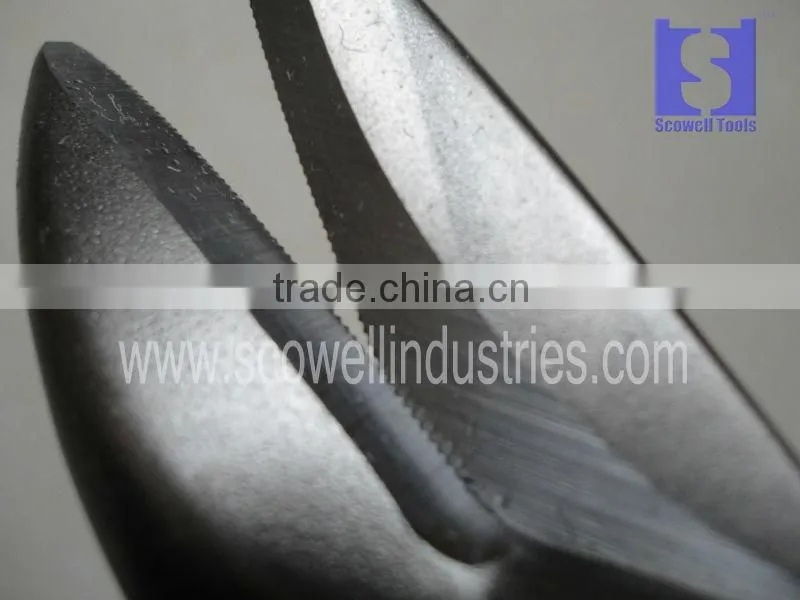 Aviation Tinman Snips CR-V Cutting Head