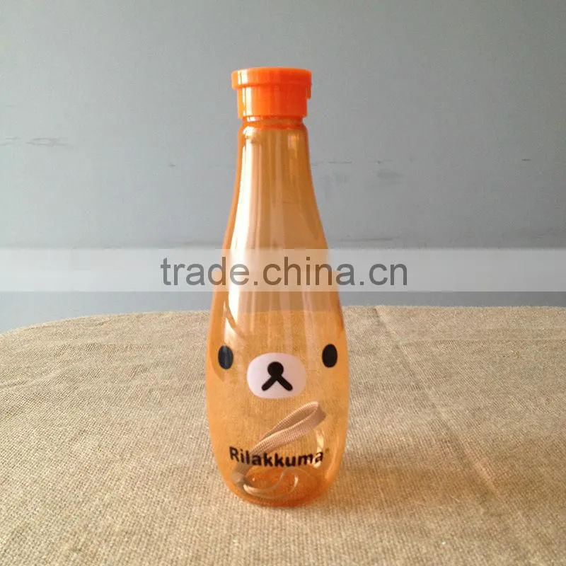2015 NEW design Plastic drinking water bottle