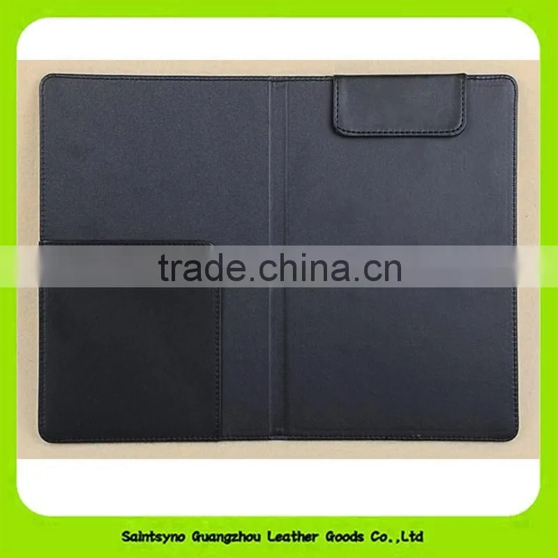 Manufacture competitive price custom leather card holder flip card holder for sale