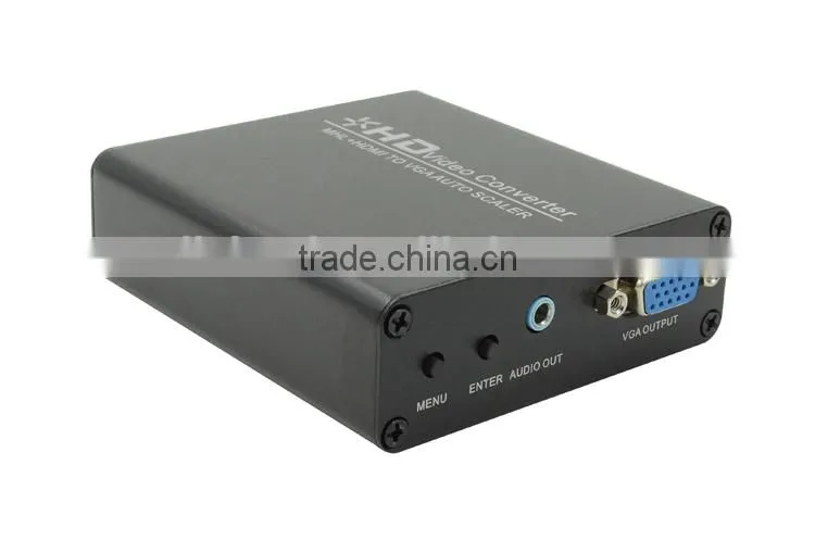 LM-HV01 Video Converter HDMI to VGA With 3.5mm Audio Converter Box