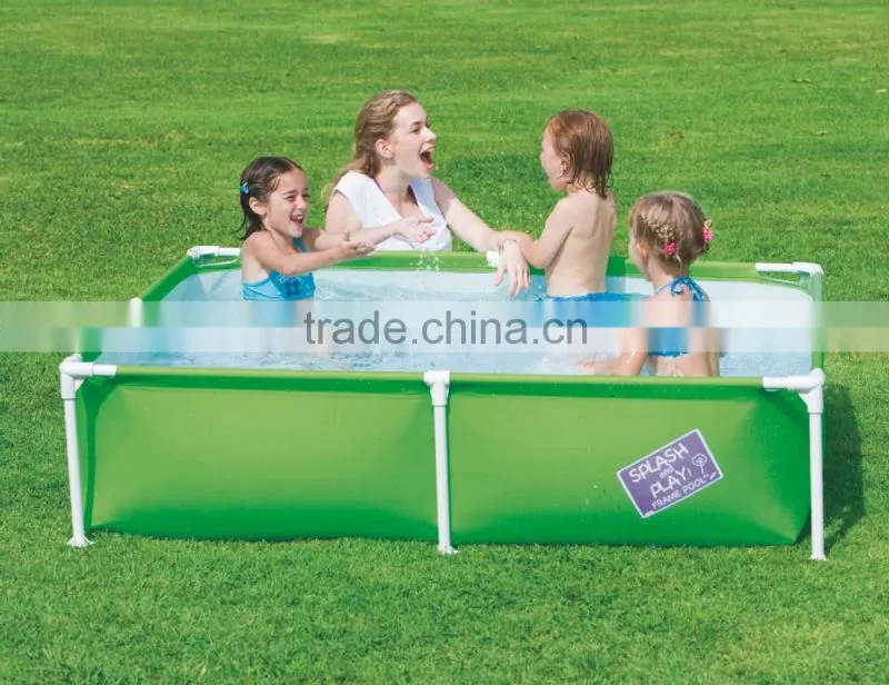 splash and play rectangular pools for kids