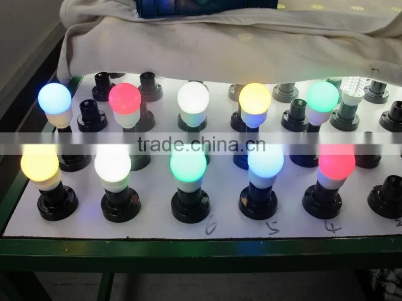 12V 24V 230V E27 B22 E14 G45 multi-colored bulb plastic house for indicator lamp