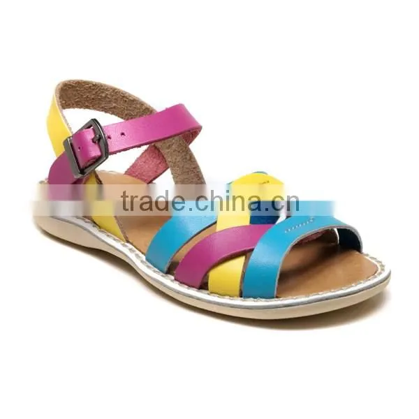 Unisex Summer New Design Women Beach Slippers Flat Simple Girls Footbed Cork Sandals