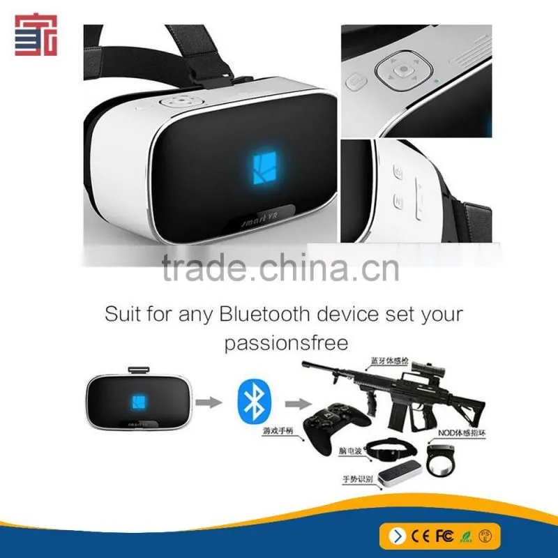 Most popular Virtual Reality 3D Glasses 4K all in one vr headset 360 degree panoramic view for smart phone