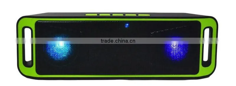 2016 led bluetooth speaker tablet stand and bluetooth speaker with led light