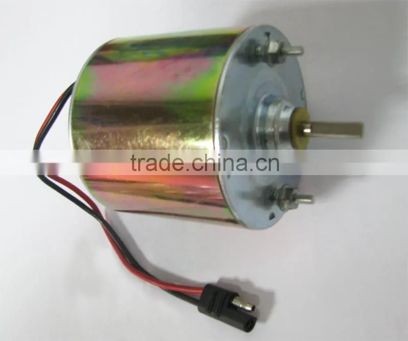 Ningbo Factory 80mm DC 12 volt motor with different speed and power