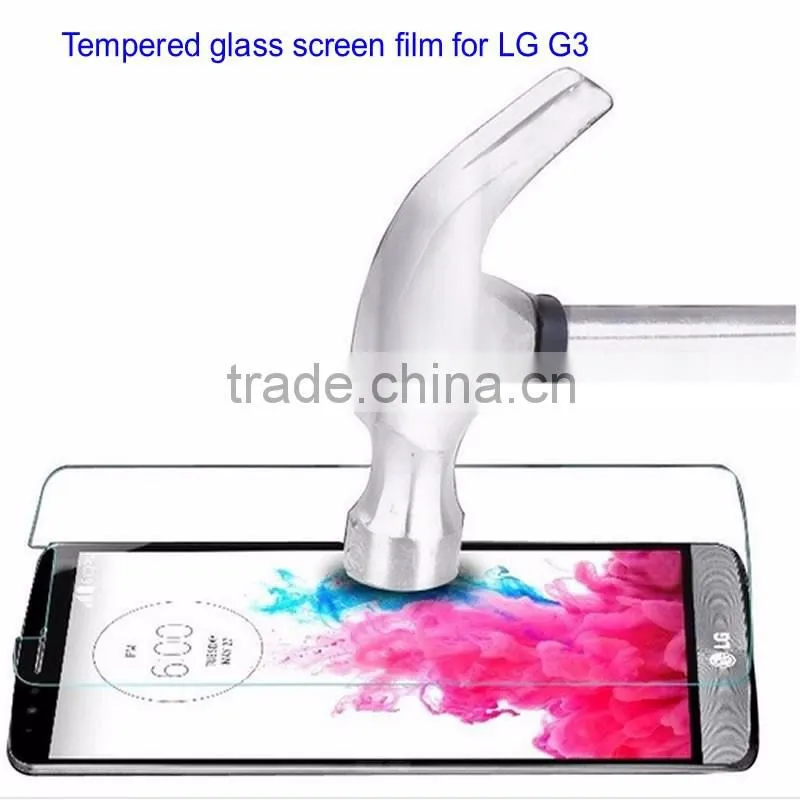 cellphone screen protector for lg3, for lg g3 temepered glass screen protector