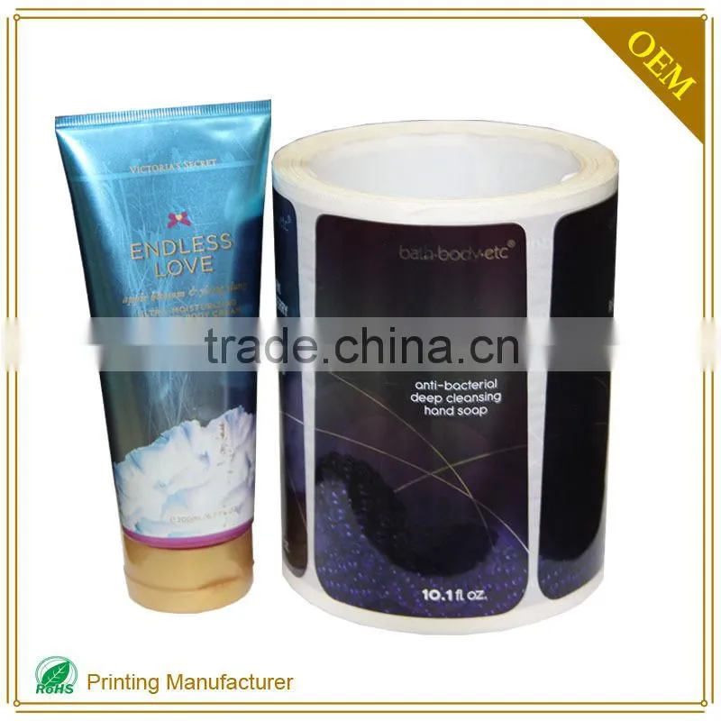 High Quality Roll Self Adhesive Paper Stickers Label For Medicine Bottle