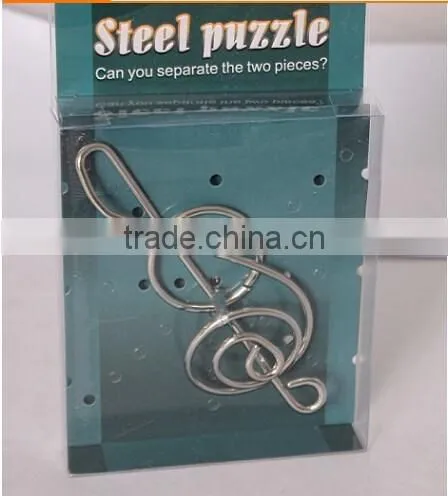 New fashion intelligence toy steel puzzle / magic toys puzzles / flexible puzzle toy