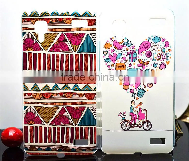 pc/tpu phone case with color Printing style for Vivo X5