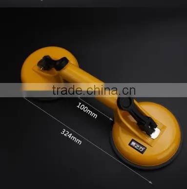 DETO High quality three claws rubber plate rotatable multifunctional glass sucker