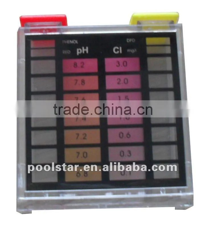 Bromine Pools DPD Medical Test Kit P1930 with 2*10 Tablets, Chemical Dispensers