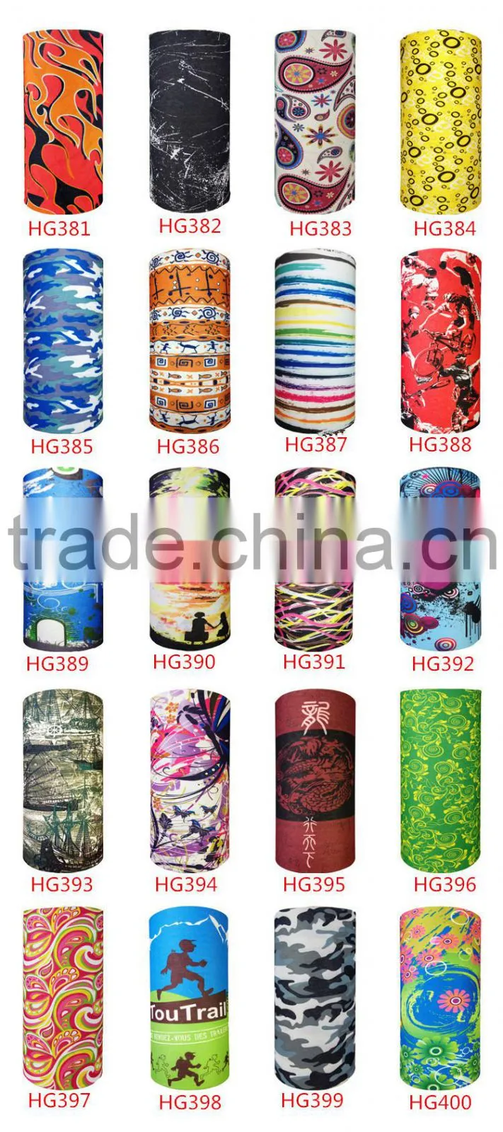 Seamless Tube multifunctional wholesale dog bandana