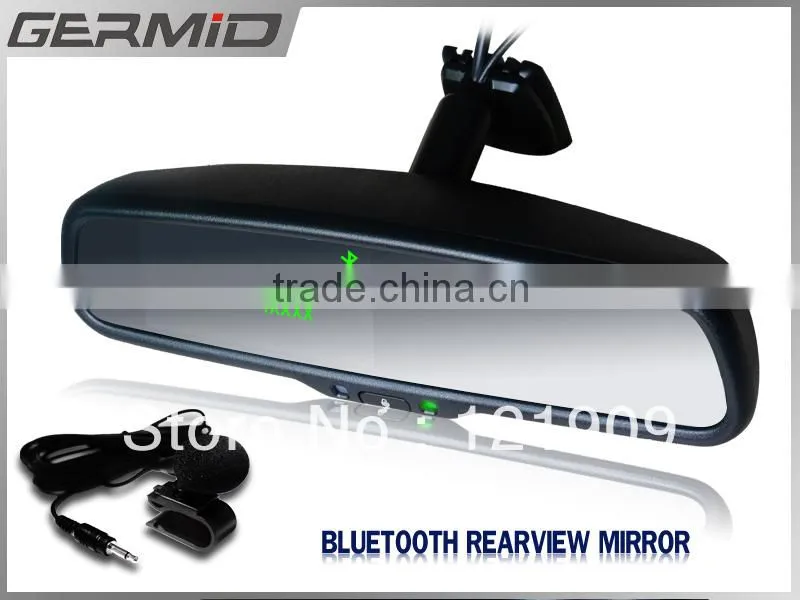 Rear View Mirror with Bluetooth-Enabled car MP3 and SIRI speaker