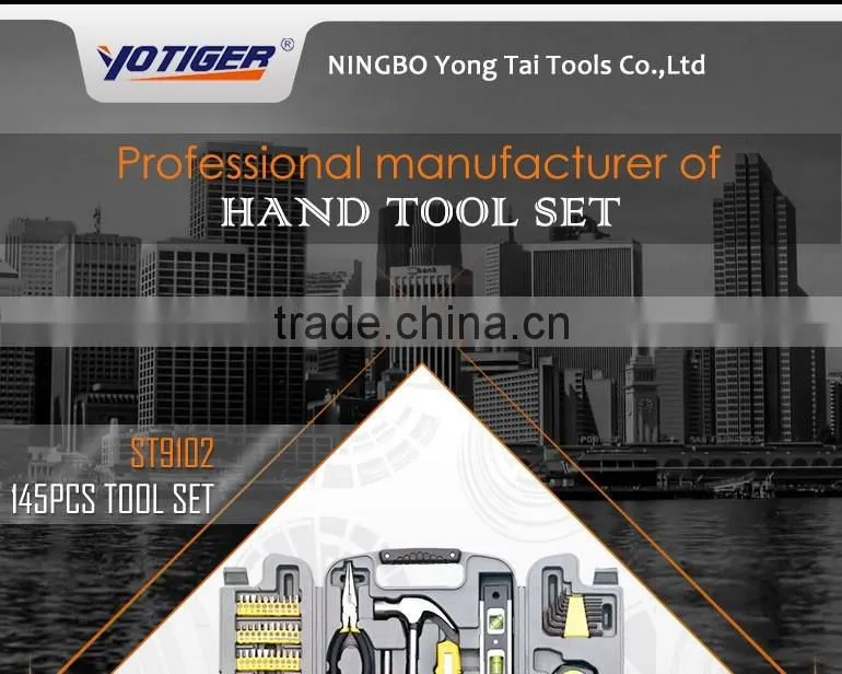 145PCS MECHANIC HOME HAND TOOLS SET