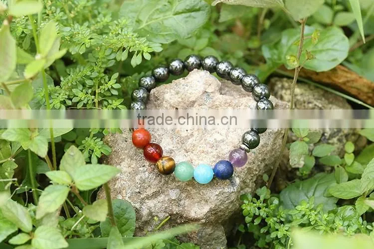fashion bracelet with black stone bracelet