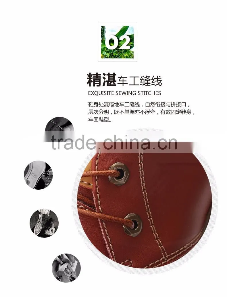 2016 new popular men's comfortable breathe freely low recreational leather shoes