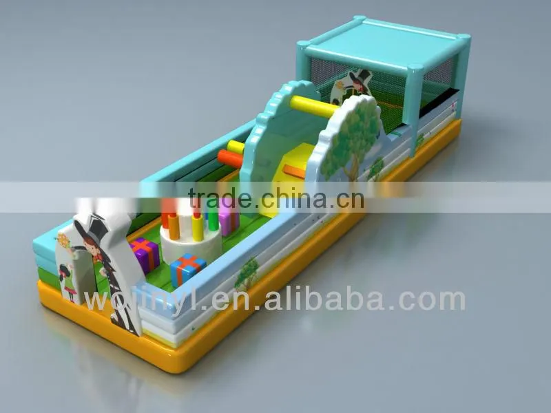 Kids inflatable obstacle course games for sale