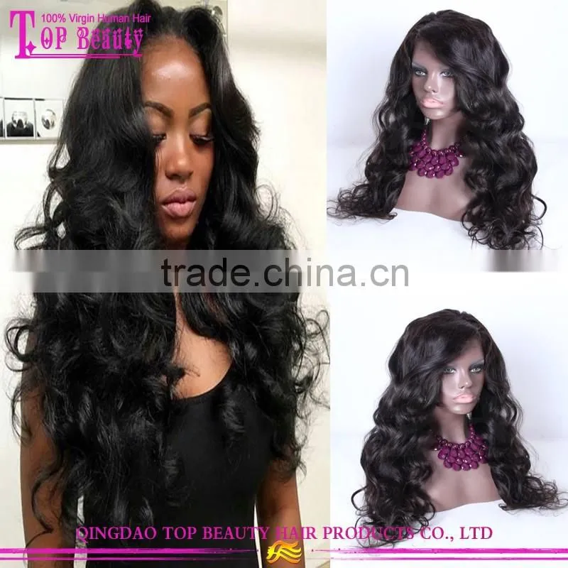 New design lace wig human hair for black women wholesale full lace human hair wig 6a 7a 8a grade full lace wig with baby hair