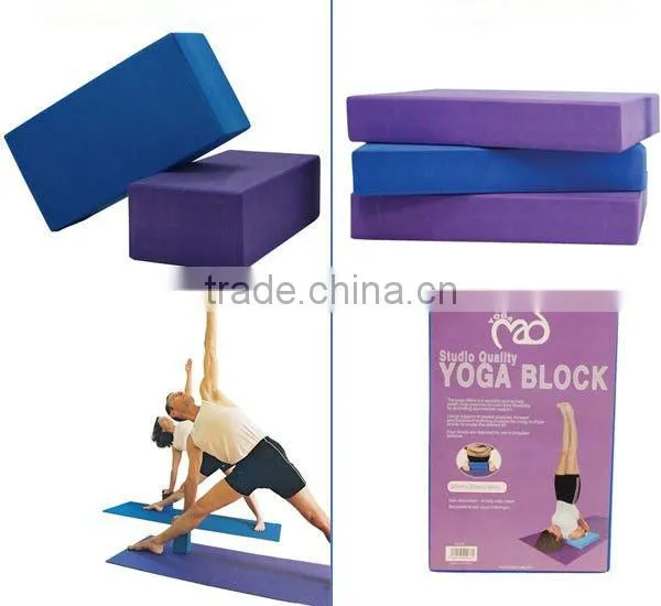 Colourful yoga block/Yoga block exercises/custom yoga block/Yoga brick
