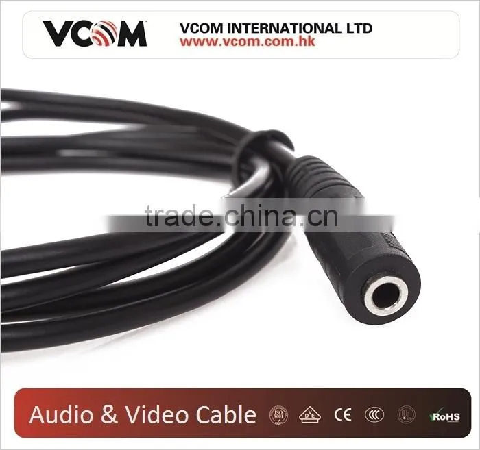 2015 Top Selling 3.5MM Audio Cable Male to Female