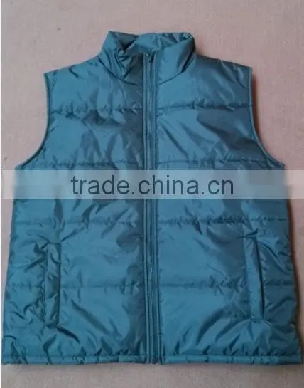 mens warm vest with flannel lining