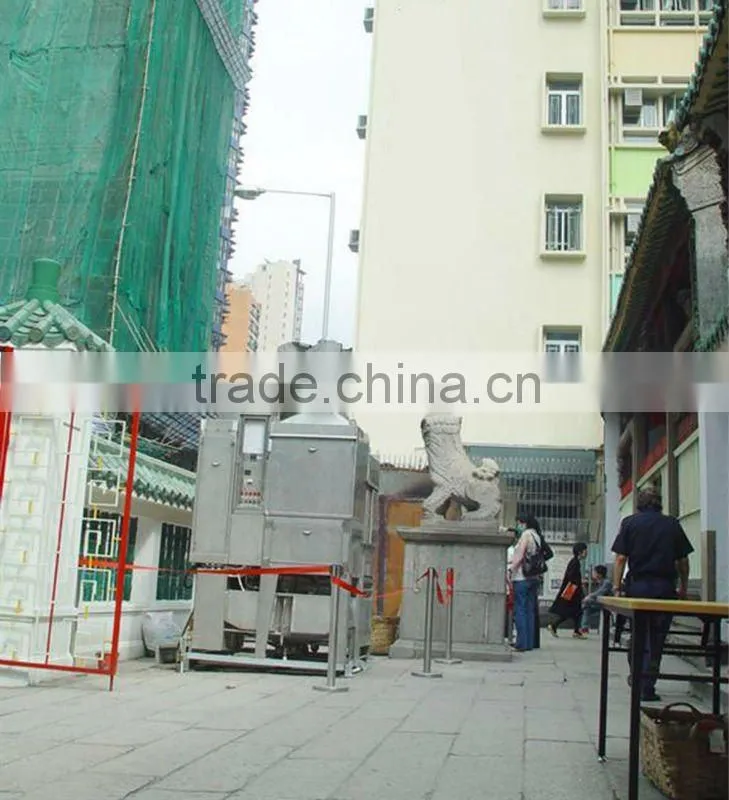 Joss Paper Incinerator with Electrostatic Air Cleaner