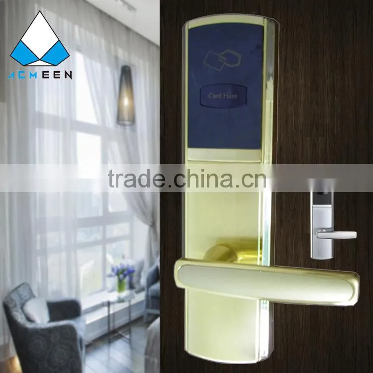 hotel key card door lock system