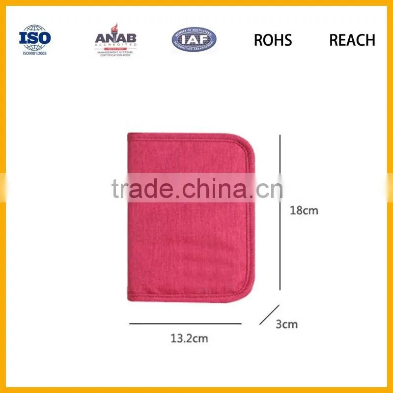 Multi Functional canvas Carry Case/ Travel Organiser Wallet Bag/ Passport Holder