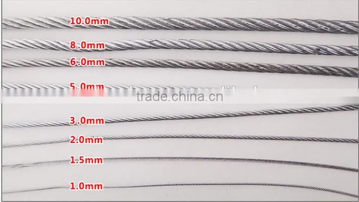 galvanlized stainless steel wire rope sling, Sling steel wire rope for lifting
