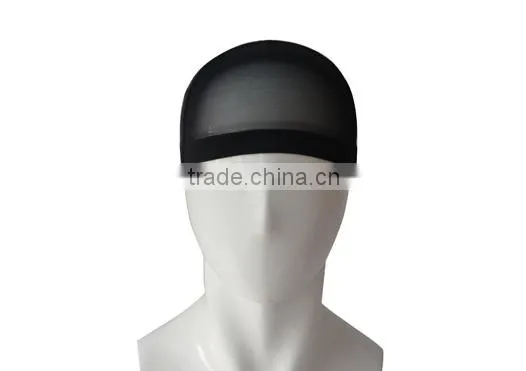 CNYE comfortable breathable elastic net new design mens swimming cap pure color black caps fashion swimming goods