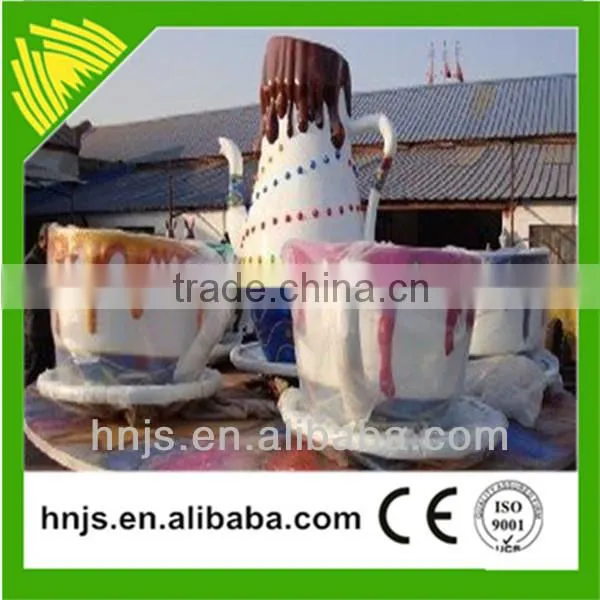 Fascinating Equipment Rotating Coffee Cup Amusement Machine