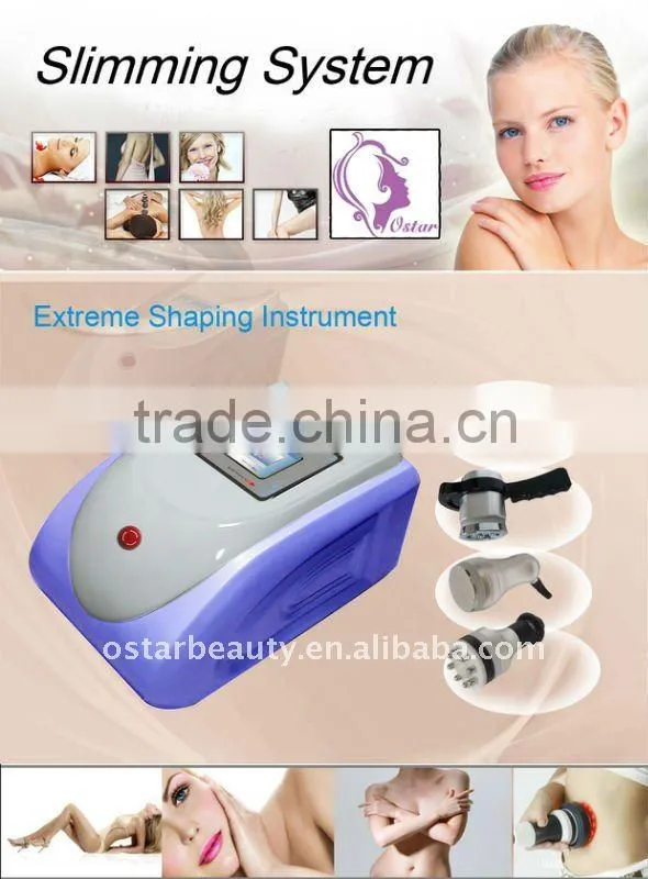 Professional cavitation vacuum with rf weight loss machine