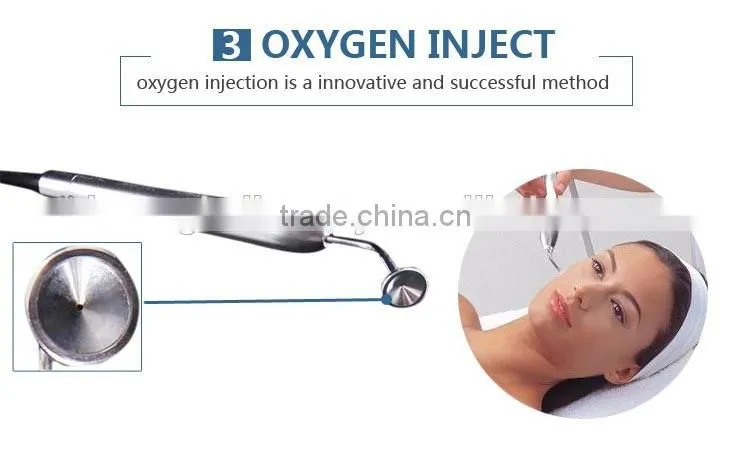 most popular oxygen therapy machine Skin Rejuvenation/ skin whitening