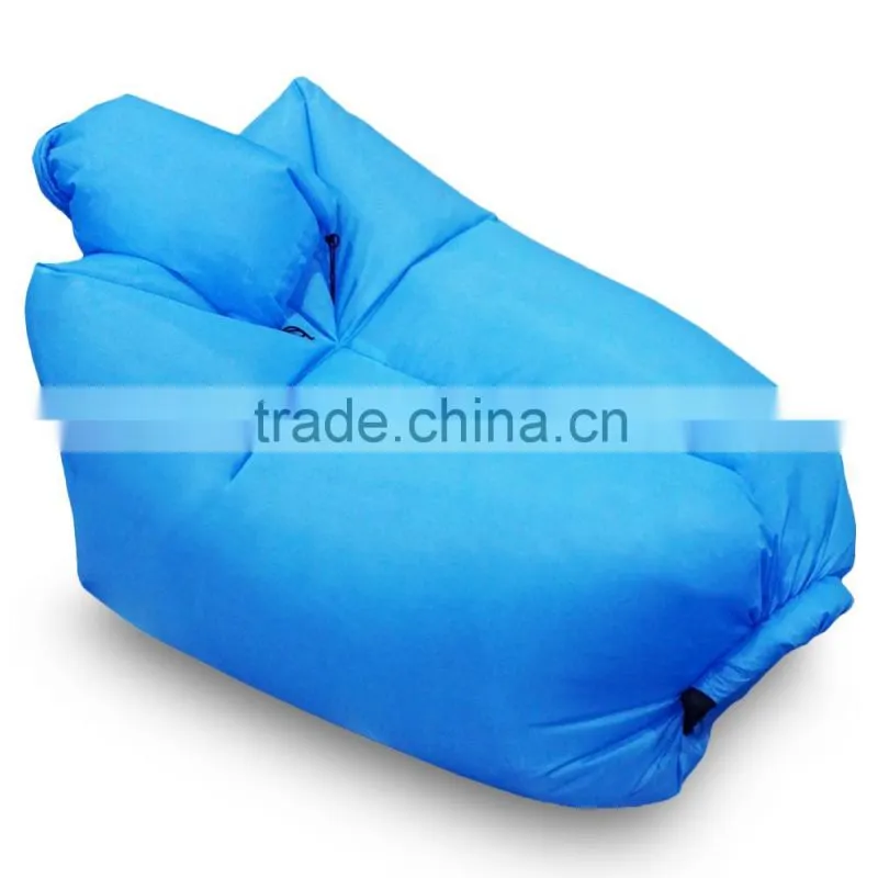 Factory Wholesale 3 season type and air filling inflatable sleeping bag