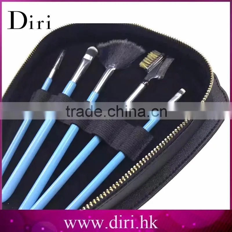 ShenZhen Professional Synthetic Cosmetic Makeup Brush Set with Leather Traverl Bag Case