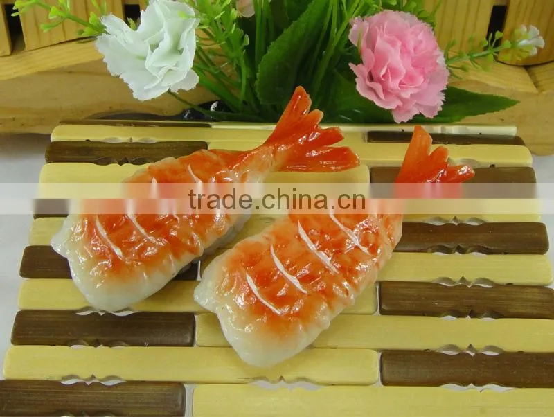 Sushi and BBQ replicated food for hotel supply Made in China