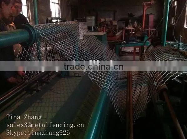 Fully Automatic Chain Link Fence Mesh Machine/chain link fence for sale/ Factory