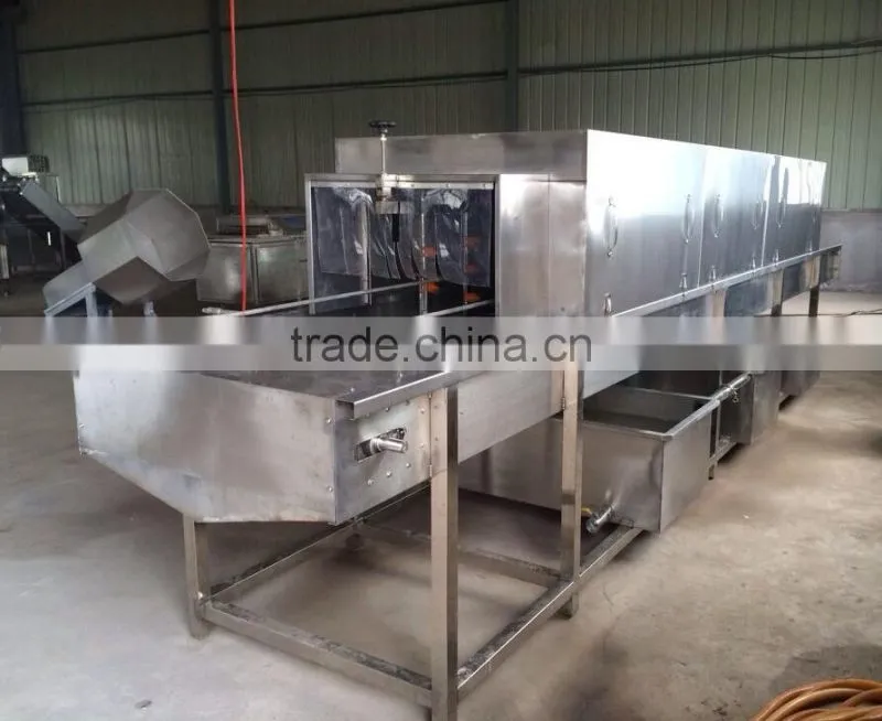 Plastic basket washer/plastic crate washing machine/commercial plastic box washer