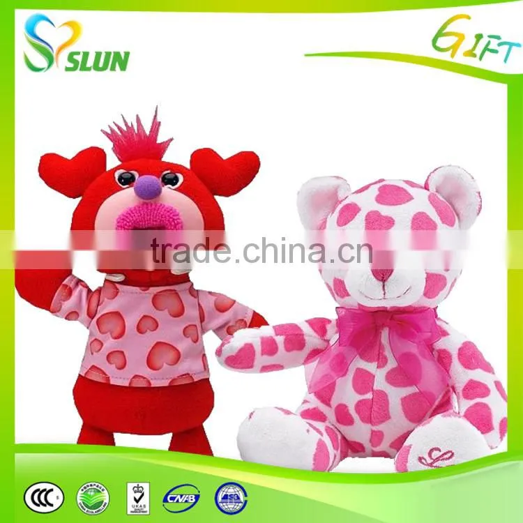 Plush Parrot Colorful Toy Valentine's day Soft Bird Present