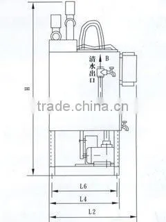 Marine oil water centrifuge separator