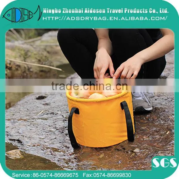 500D PVC Folding Bucket for fishing,water games and garden