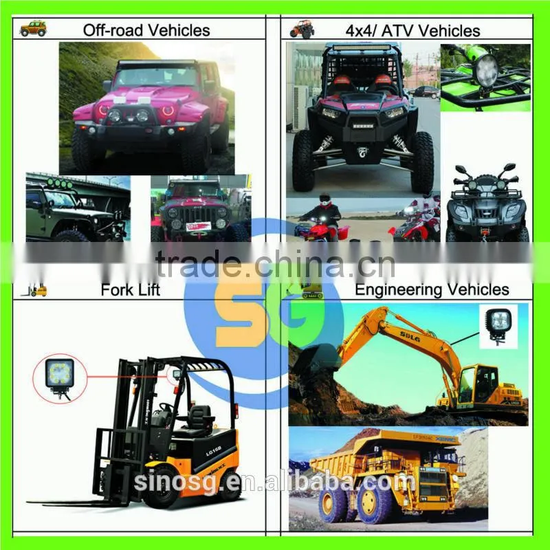 Hot Sale Products light 30w LED drving lights work lamp 4x4 accessories