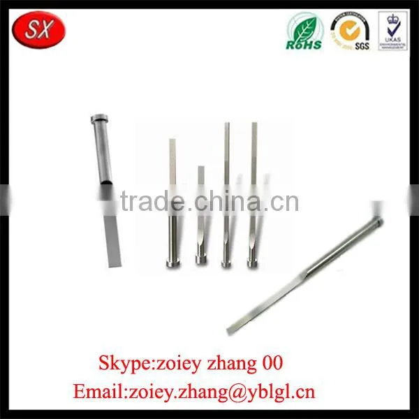 Supplier Custom Precision Material Stepped Nitrided Ejector Pins For Moulds