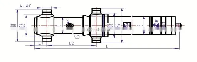 tie rod hydraulic ram