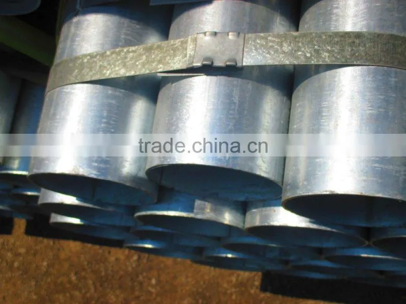 HOT dipped galvanized steel tube pipe on Alibaba