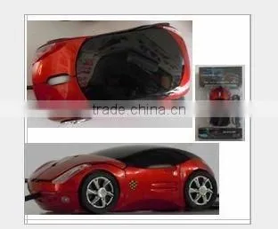 USB 2.0 Car Shape Optical mouse Mice for Laptop PC Notebook Computer Blue New