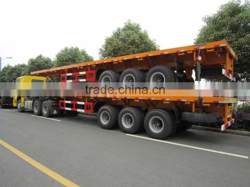 40 TONS FLATBED SEMI TRAILER