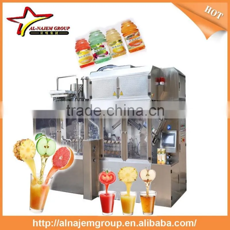 New juicer filling machine fresh fruit juice treatment fruit juice packing machine